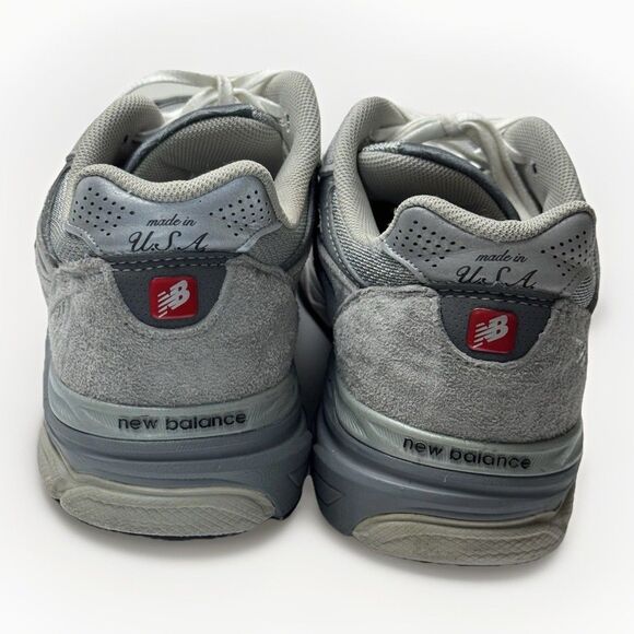 Size 9.5 - New Balance 990v3 Made in USA Grey - Picture 4 of 8